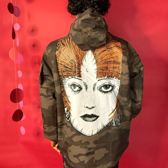 Junji Ito x Crunchyroll Uzumaki Camo Jacket – Limited Edition Anime Streetwear - Picture 1 of 11